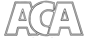 aca white logo